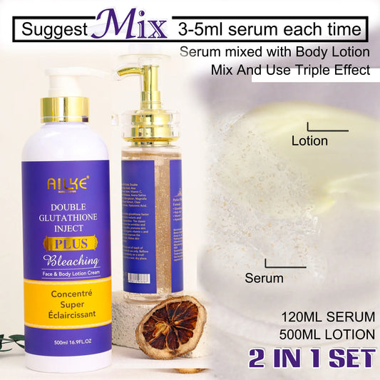 AILKE Brightening Body Milk Moisturizing For Uneven Skin Tone All Skin Types