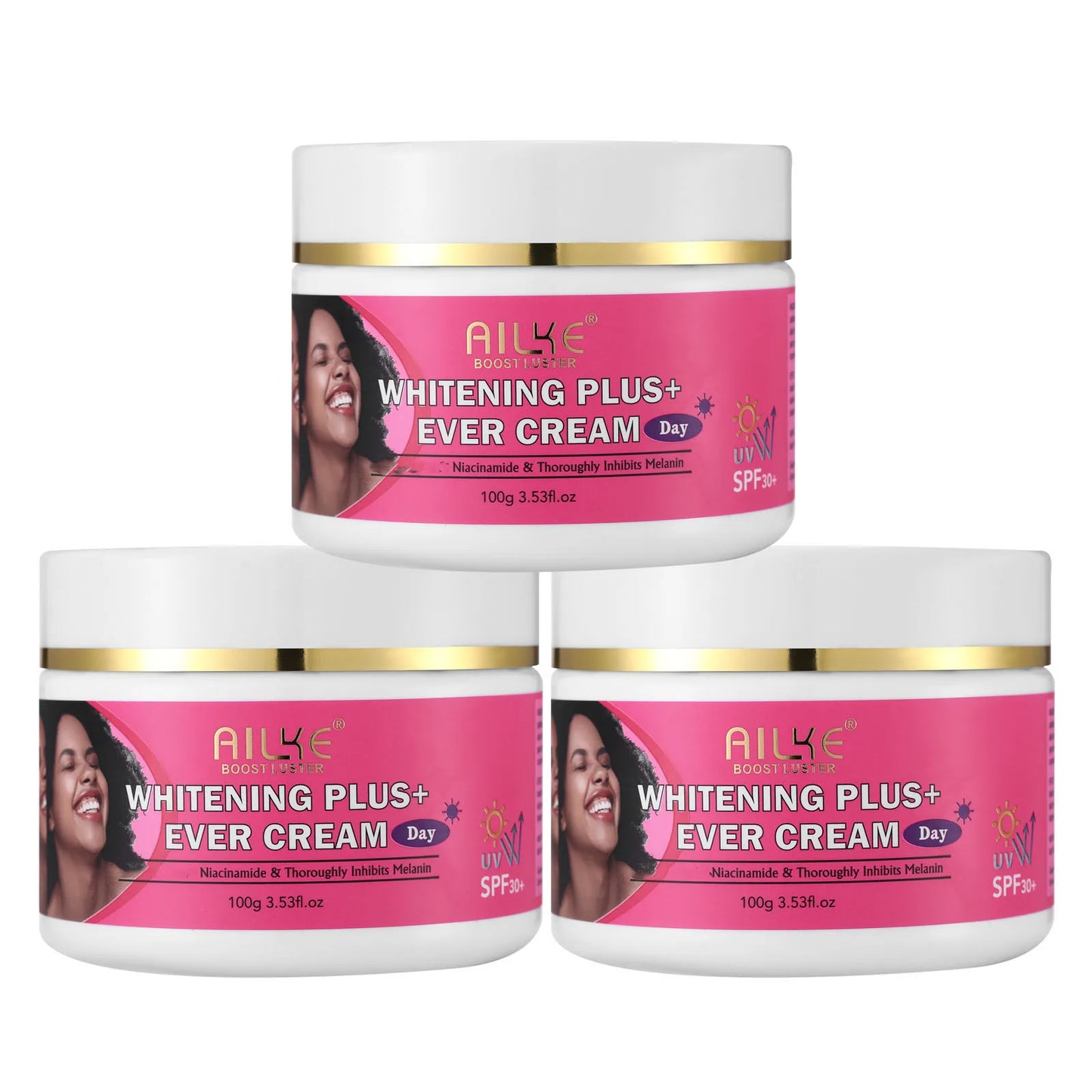 AILKE Whitening Face Cream Brighten Skin Moisturizing Organic Niacinamide
