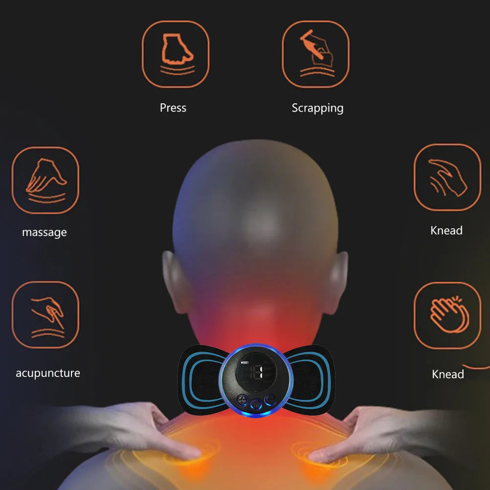 Portable Neck Massager Relaxation Device For Home Office Bedroom
