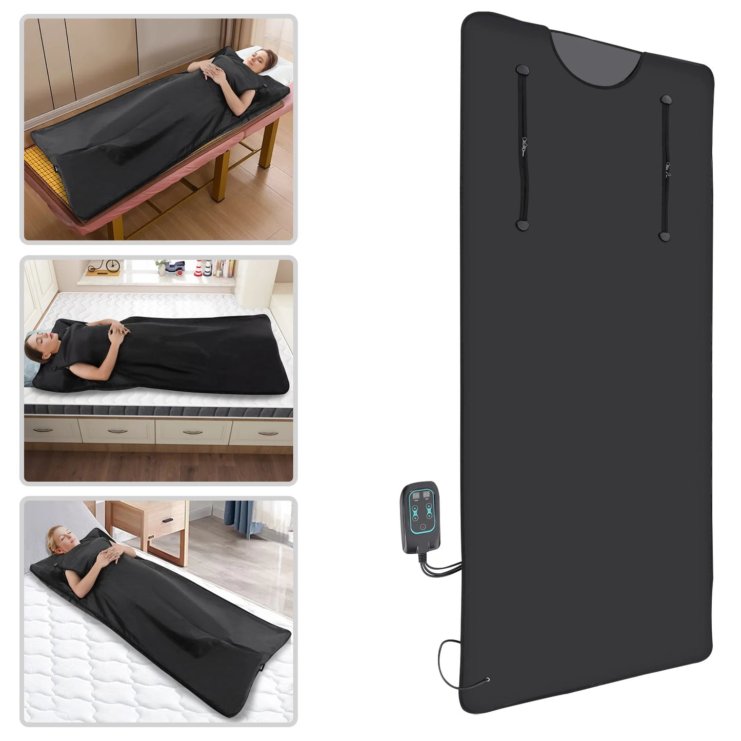Portable Far Infrared Sauna Blanket For Detoxification And Relaxation