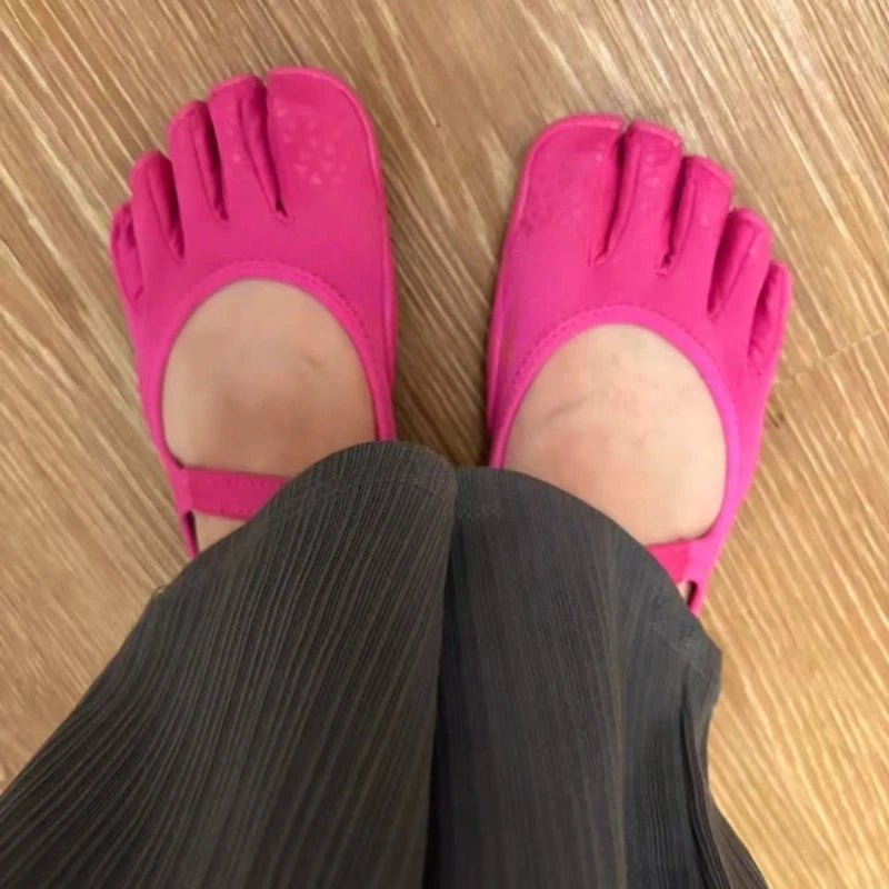 Women Barefoot Five Toe Shoes For Yoga And Dance Training
