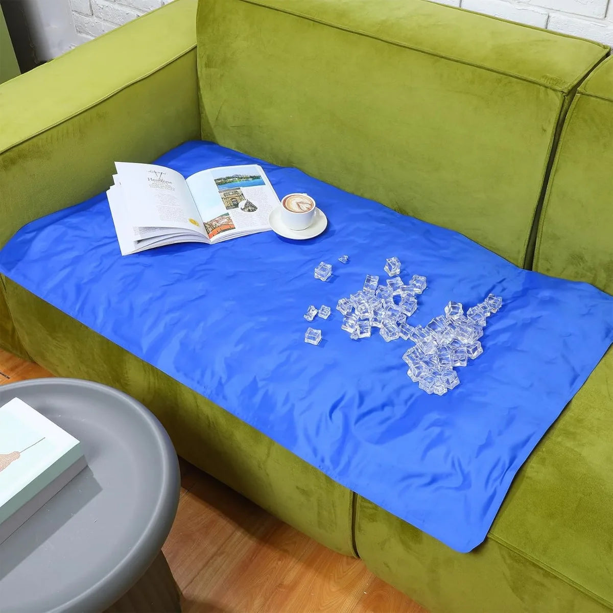 XIUWO Cooling Gel Bed Pad For Hot Sleepers Pain Relief