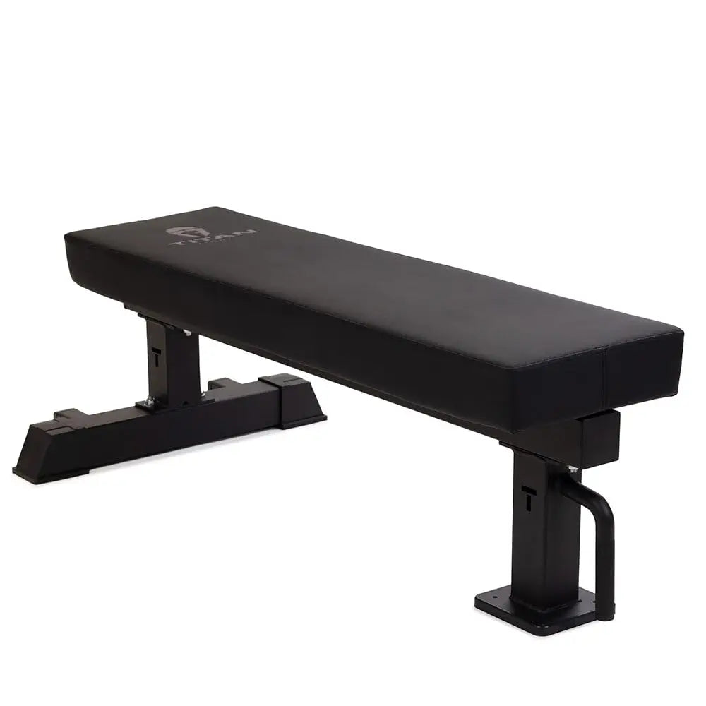 Series Single Post Flat Bench 1200 LB Rated Gym Competition