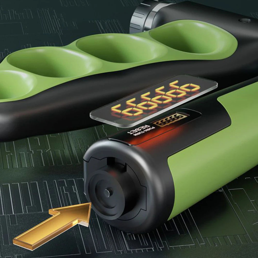 Ergonomic Adjustable Resistance Hand Grip Strengthener With Counter