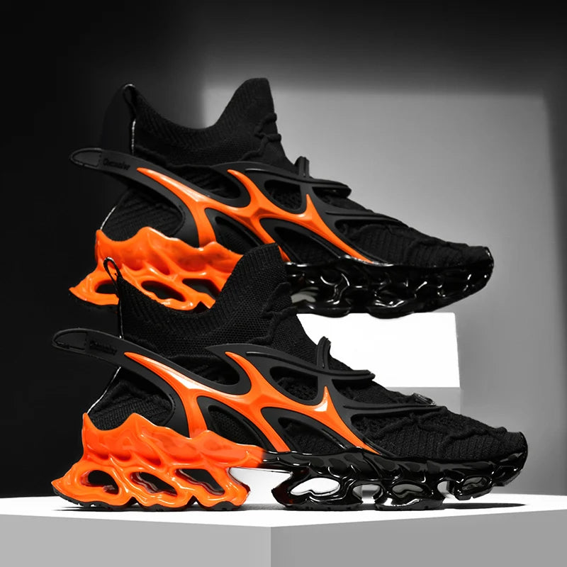Lexsan Mens Casual Sneakers Breathable Running Shoes