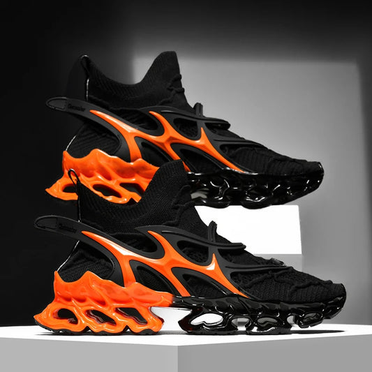 Lexsan Mens Casual Sneakers Breathable Running Shoes