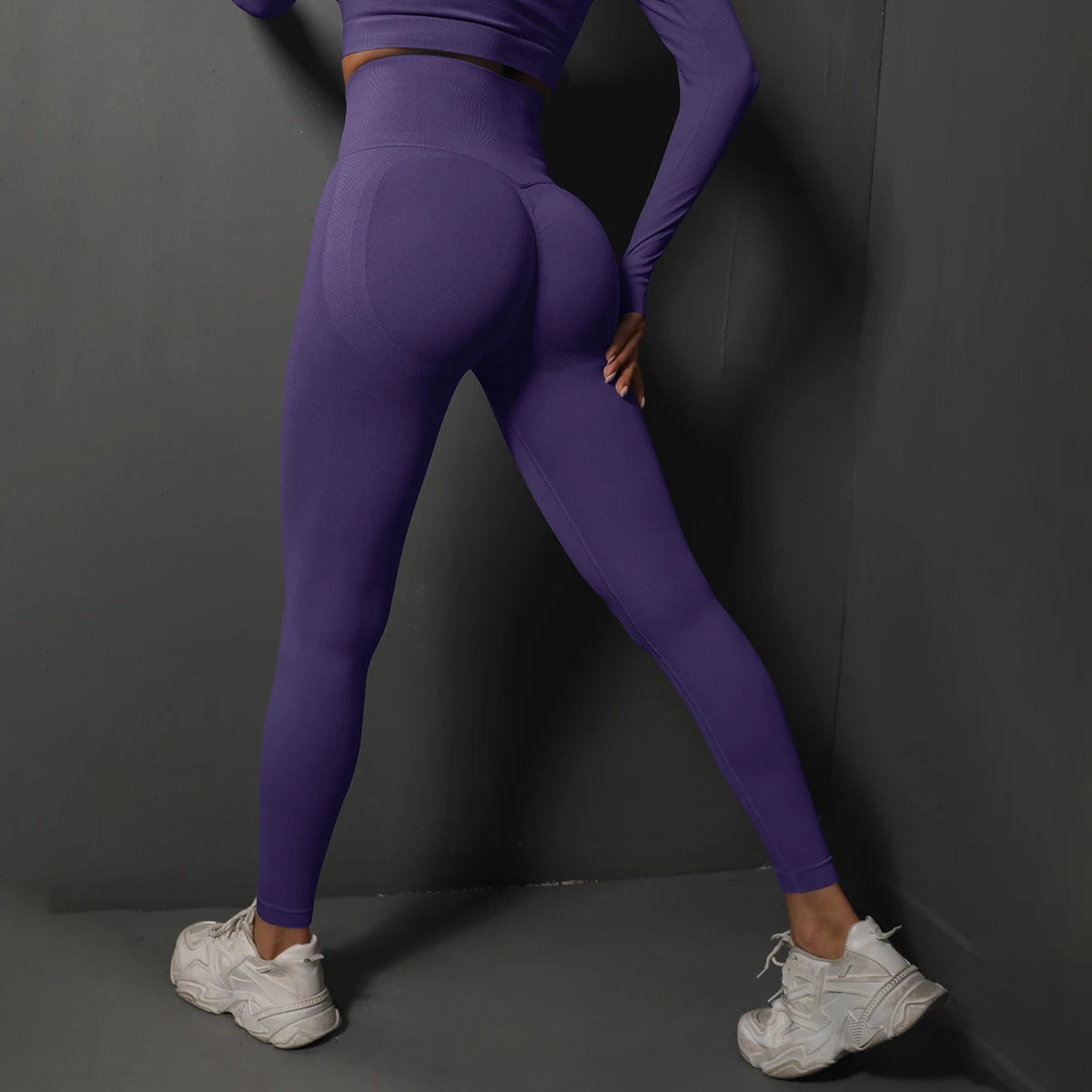 Hamidou Women Yoga Leggings High Waist Seamless Gym Pants