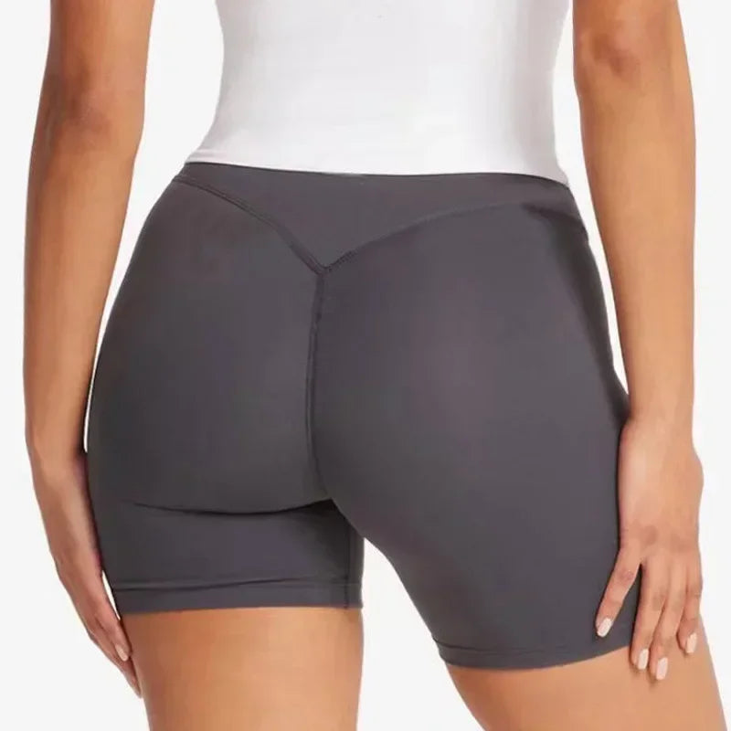 Women Yoga Set Sports Bra Shorts Chest Pad Fitness Wear