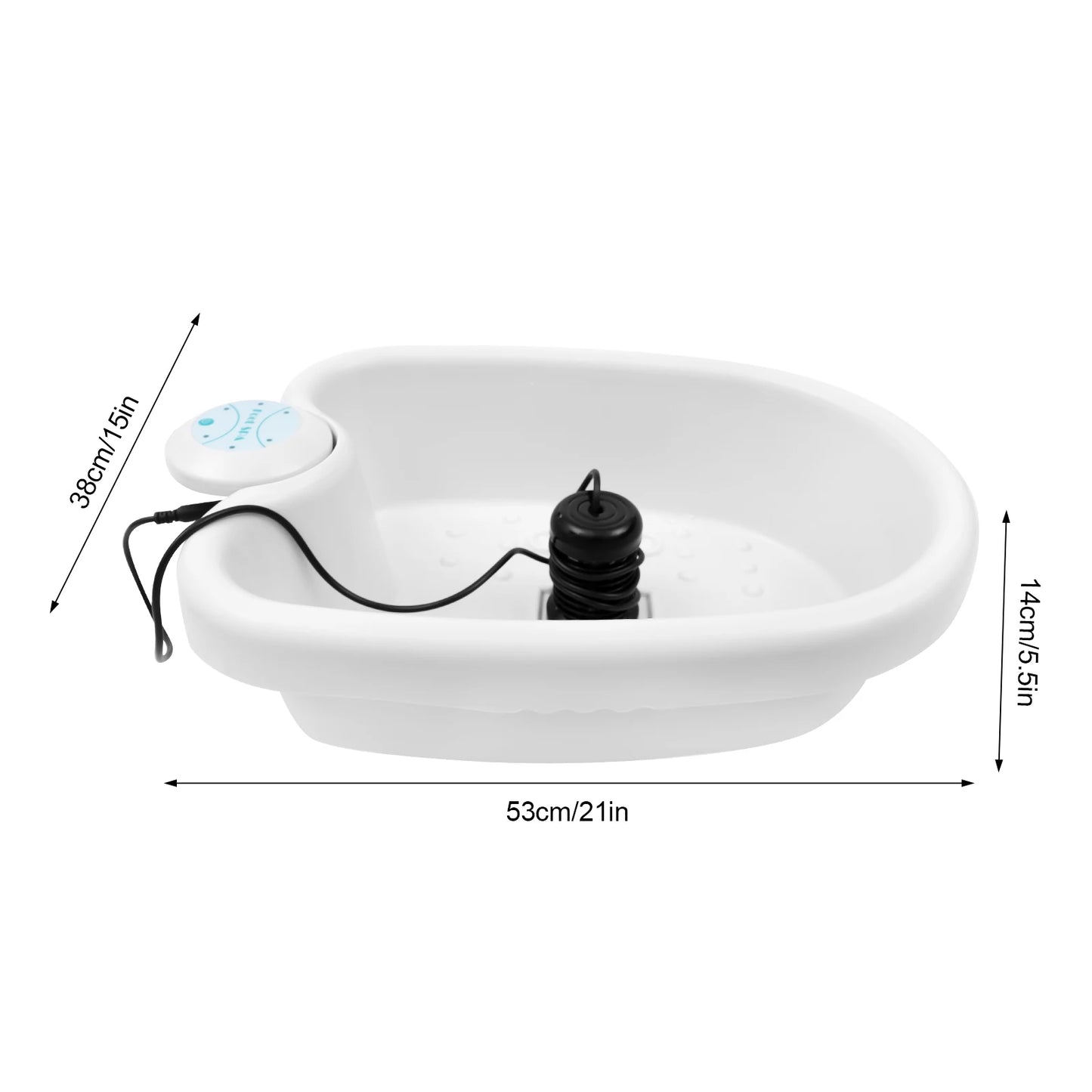 Ionic Detox Foot Bath Machine Tub Basin Array Timer