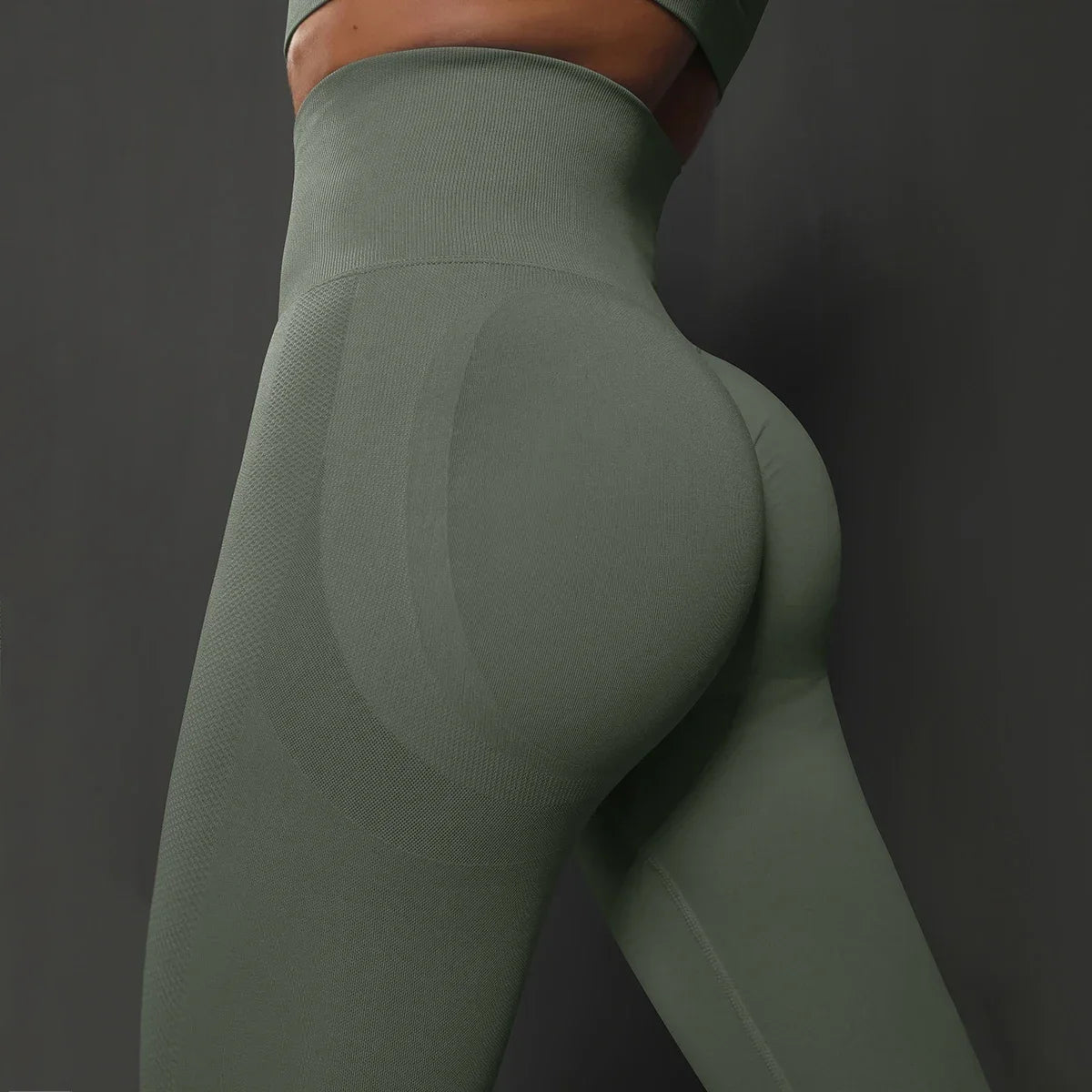 Hamidou Women Yoga Leggings High Waist Seamless Gym Pants