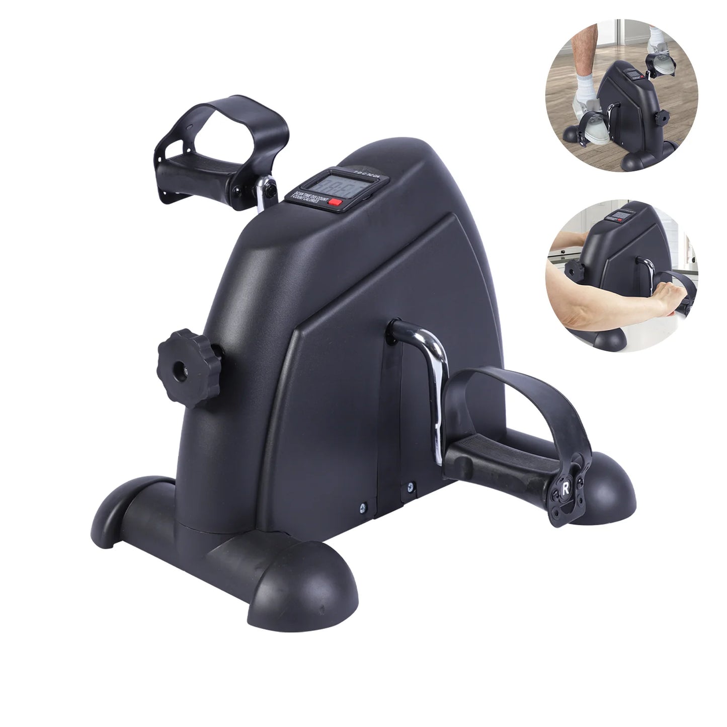 Mini Under Desk Pedal Exerciser Bike With LCD Display