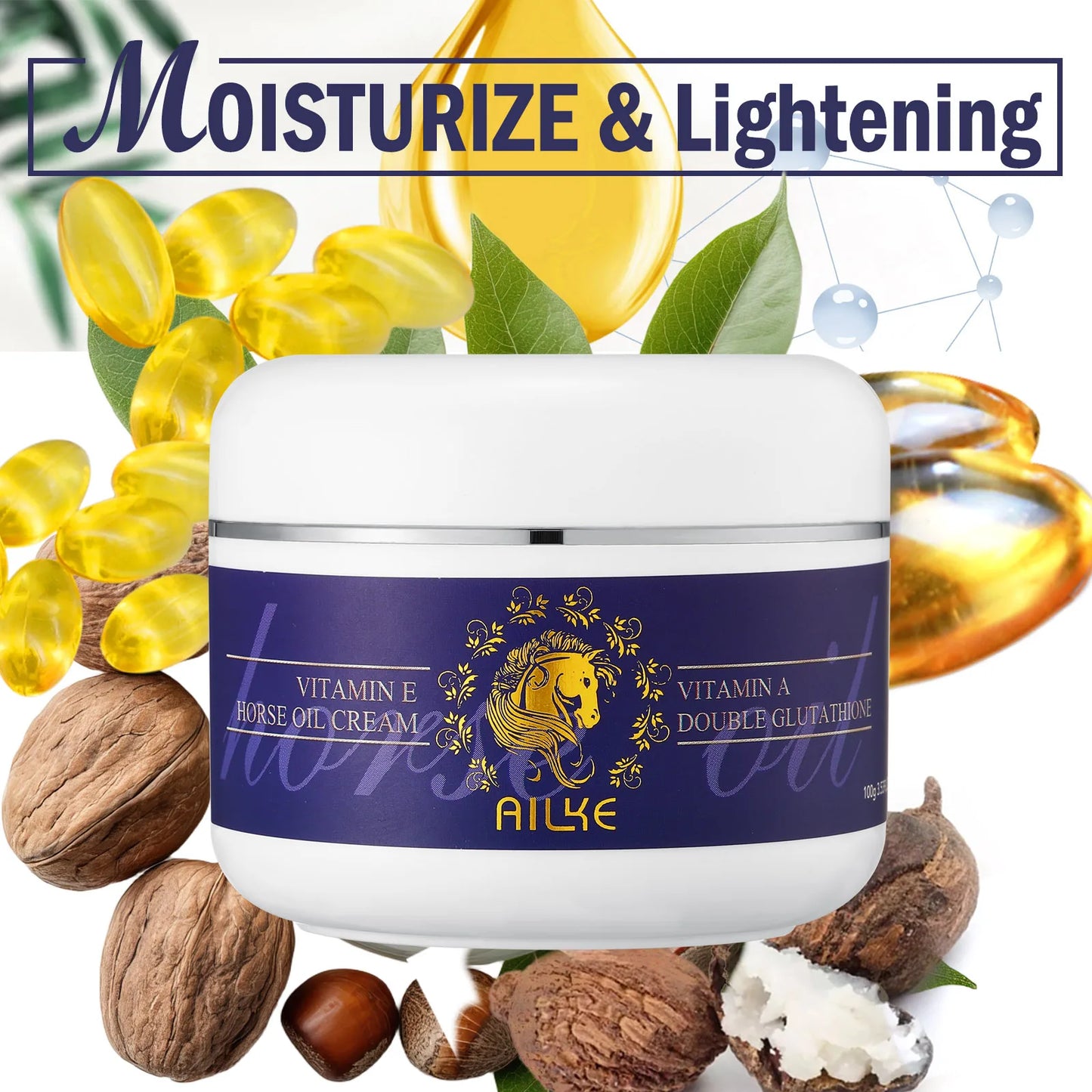 AILKE Glutathione Whitening Skin Care Set For Even Skin Tone