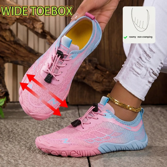 Barefoot Water Shoes Quick Dry Mesh Non Slip Aqua Sneakers