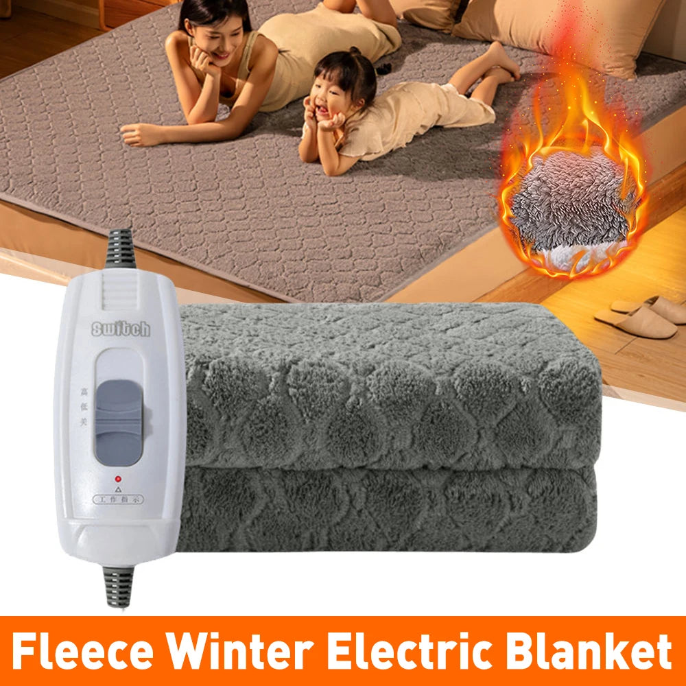 APWIKOGER Intelligent Electric Heated Blanket Portable Smart Warmer