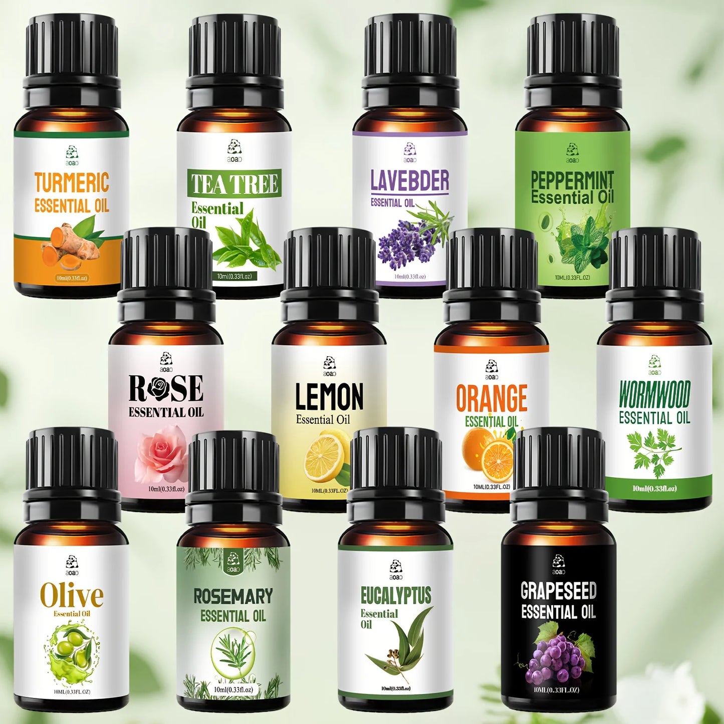 Aoao Skin Care Blend Essential Oils Set For Facial Massage