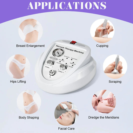 Vacuum Therapy Machine For Body Shaping With 24 Cups
