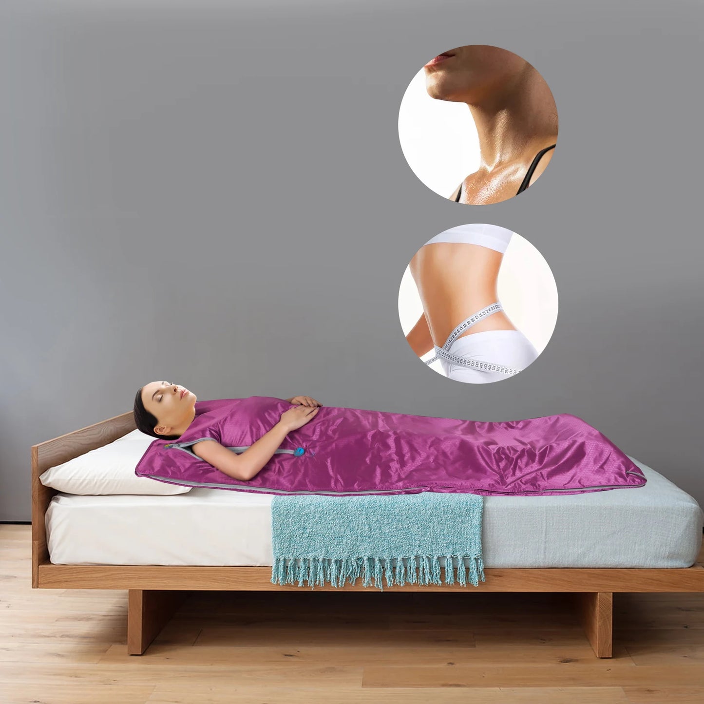 Portable Sauna Blanket For Home Spa And Salon Relaxation