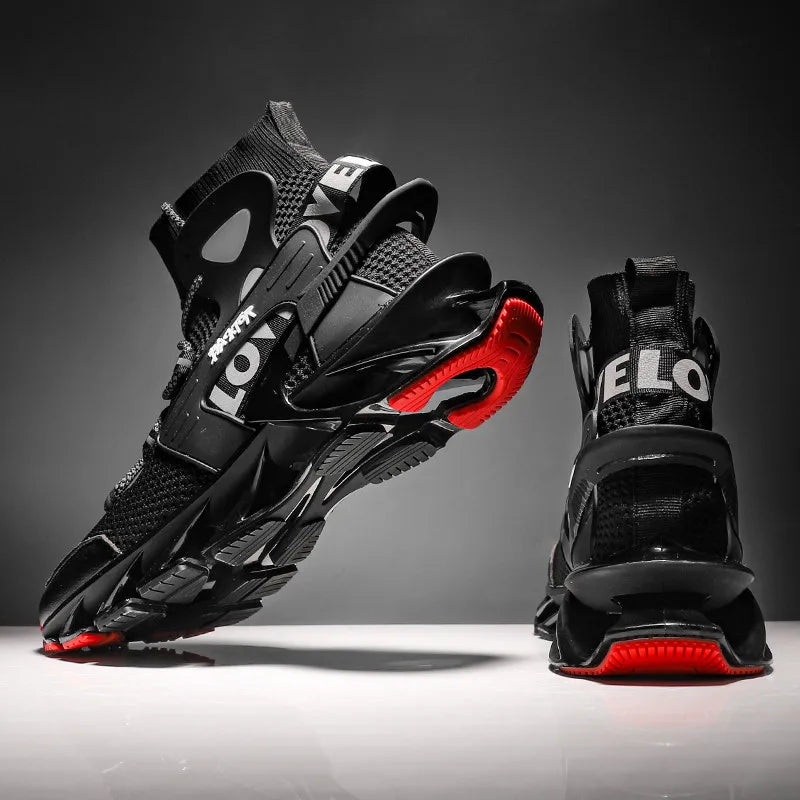Lexsan Men Casual Shoes Breathable Lace Up Sneakers